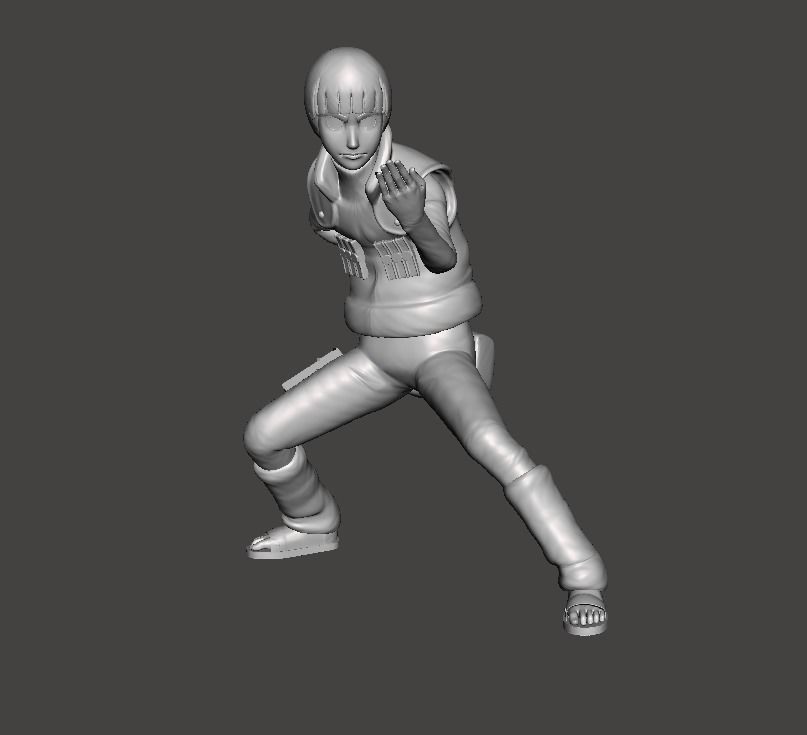 Rock Lee Jonin 3D Model 3D print model_1