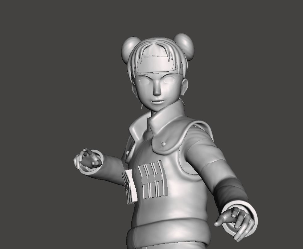 Tenten Jonin 3D Model 3D print model_1