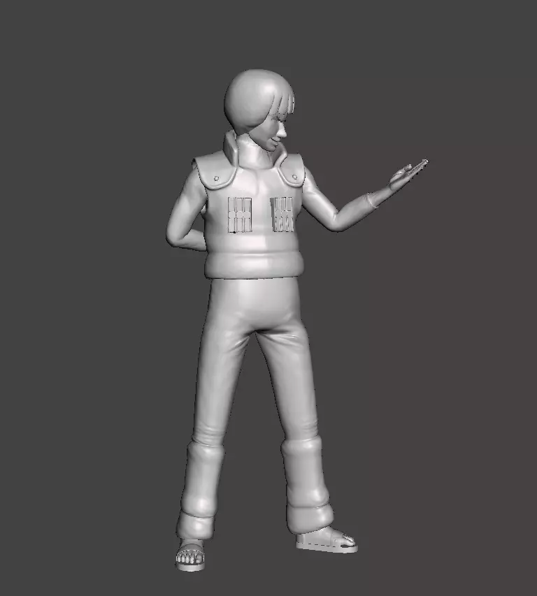 Might Guy 3D Model 3D print model