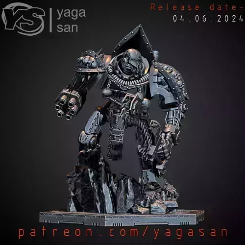 IRON WARRIOR DOOMBRINGER  3D print model