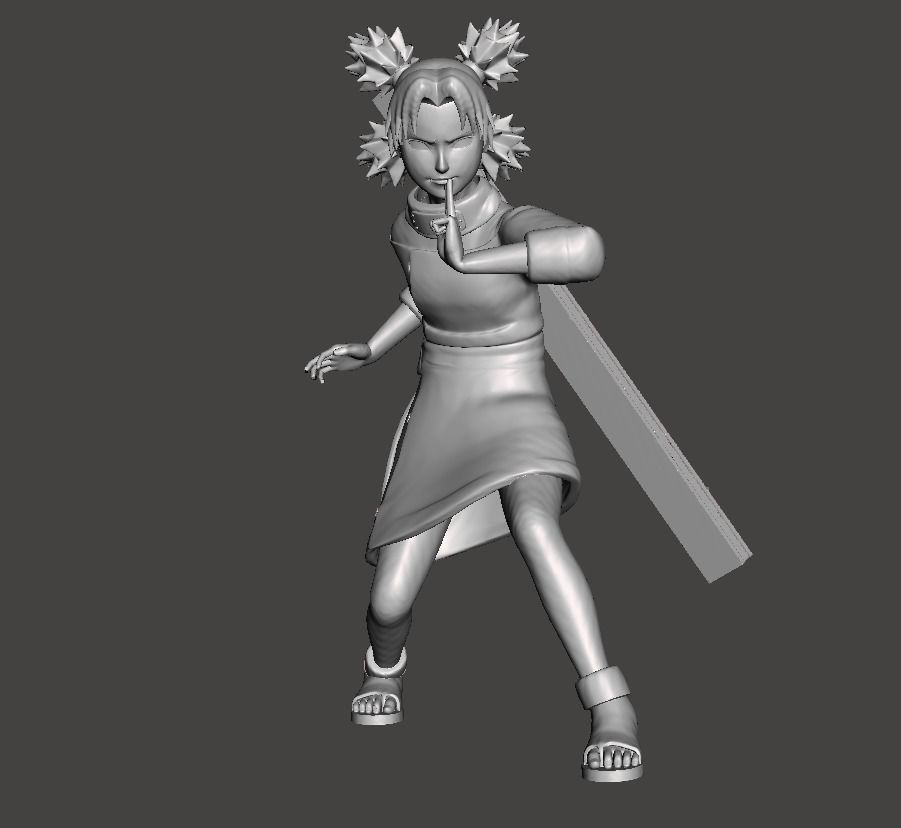 Temari Genin 3D Model 3D print model_1