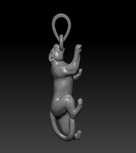 Pendant Panther 3D print model