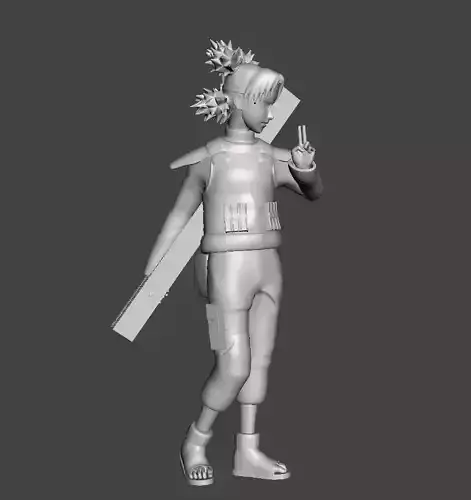 Temari Jonin 3D Model