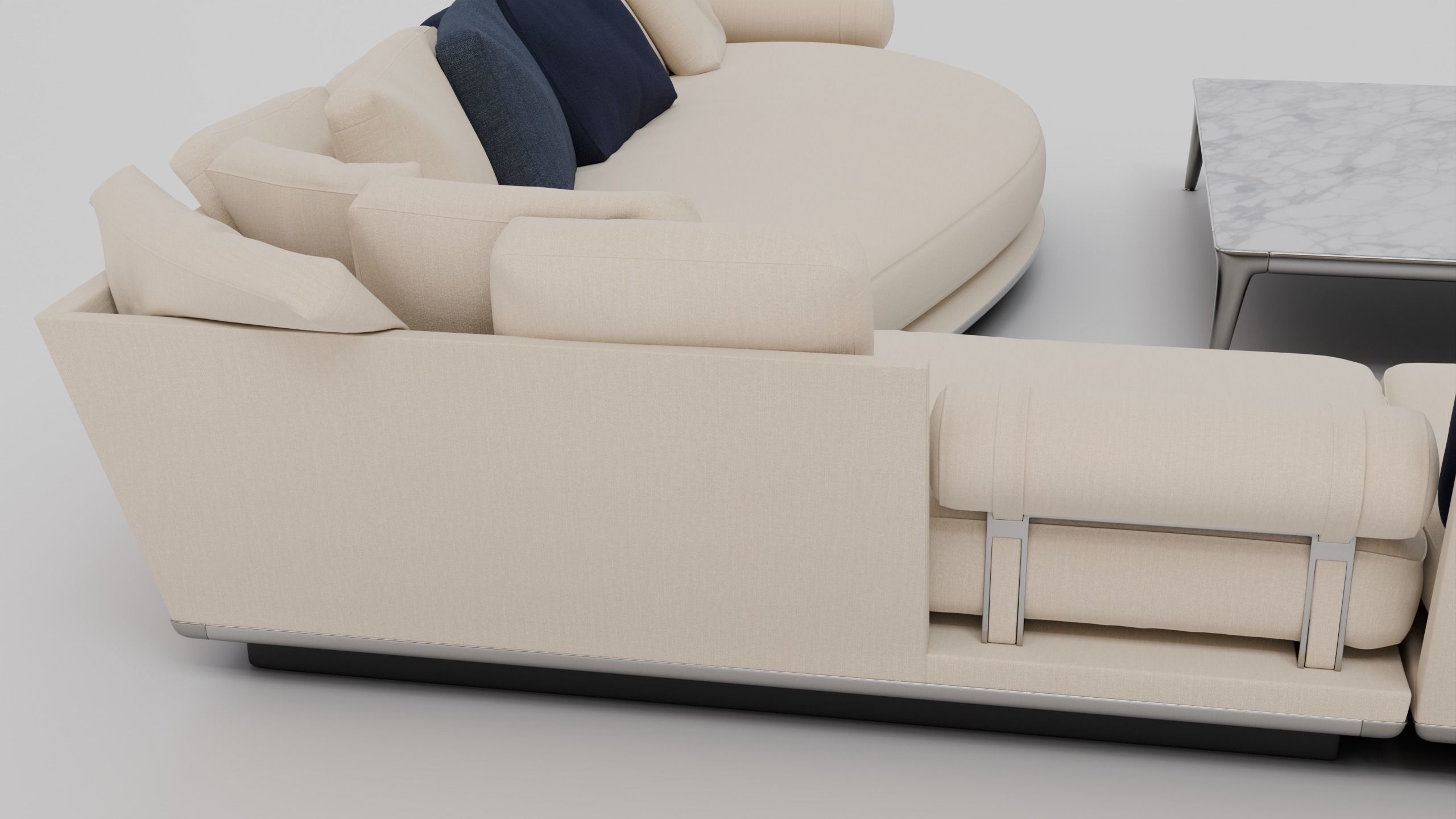 Noonu Sofa Set 3D model_7
