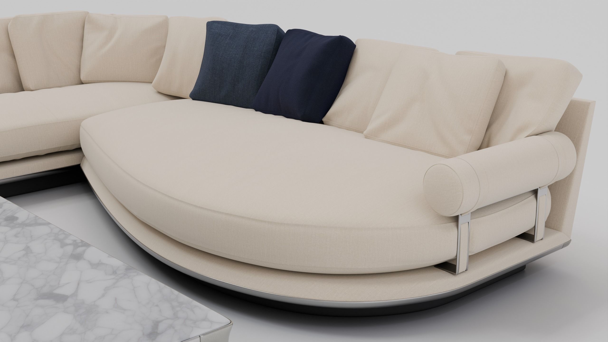 Noonu Sofa Set 3D model_10