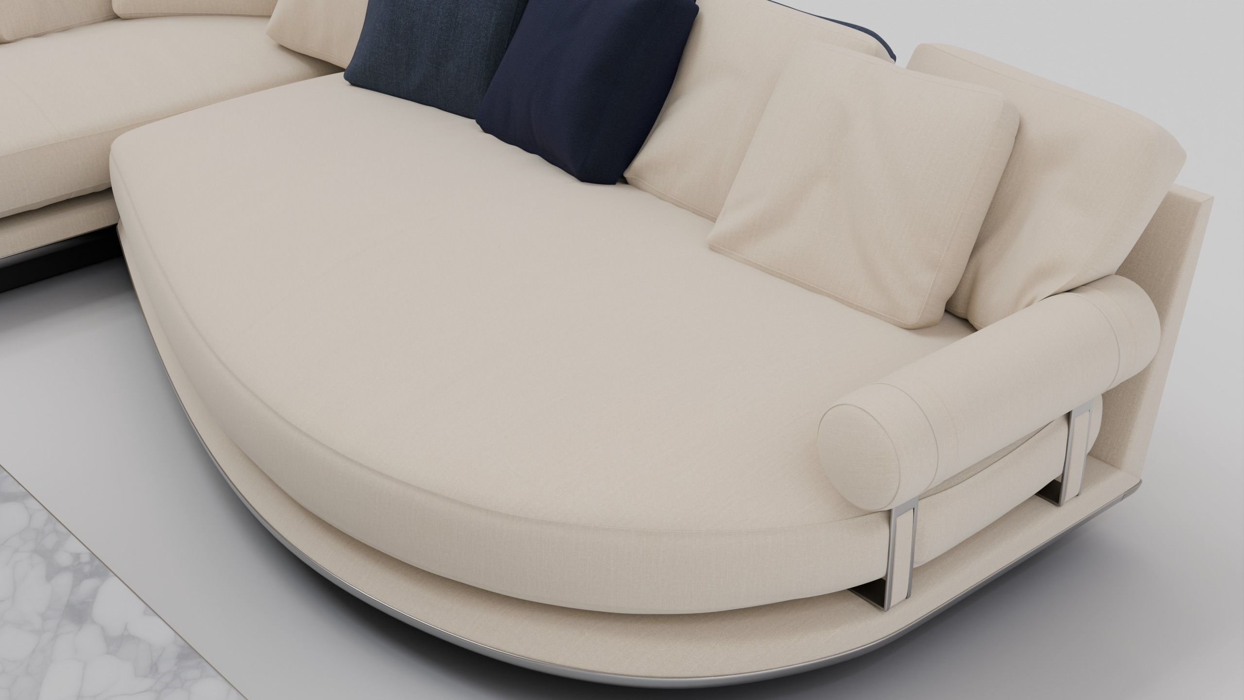 Noonu Sofa Set 3D model_11