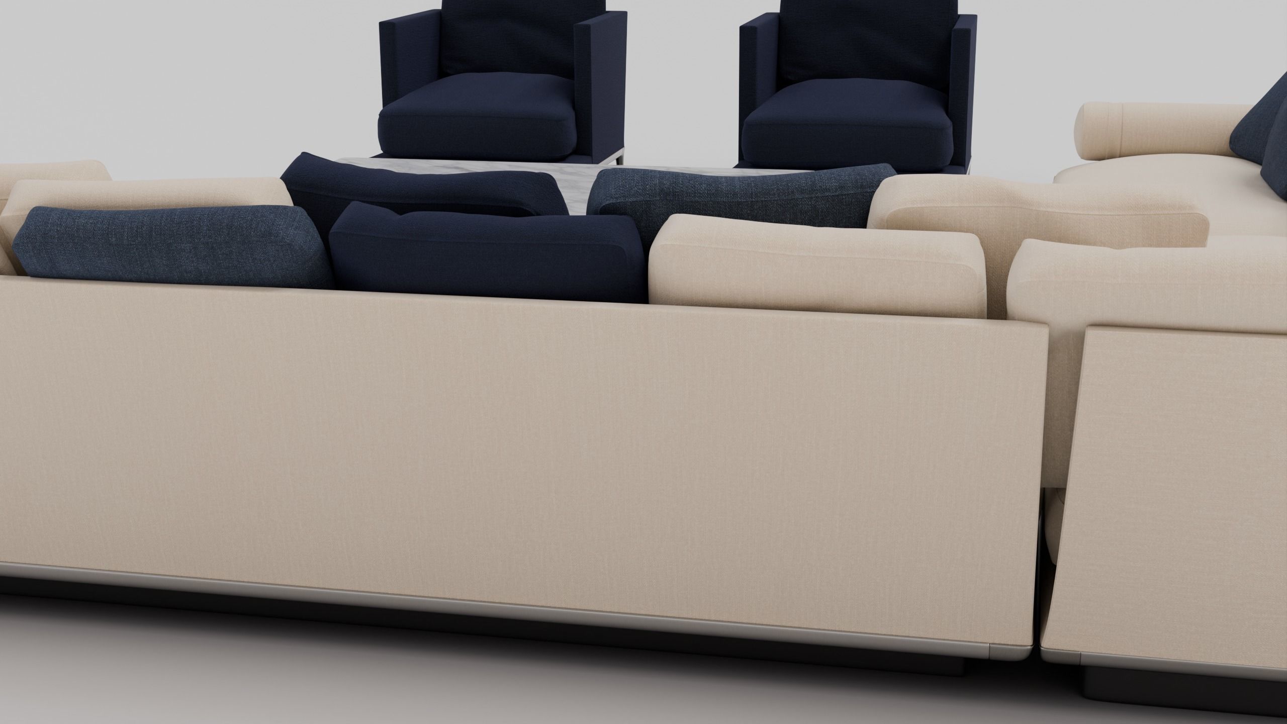Noonu Sofa Set 3D model_8