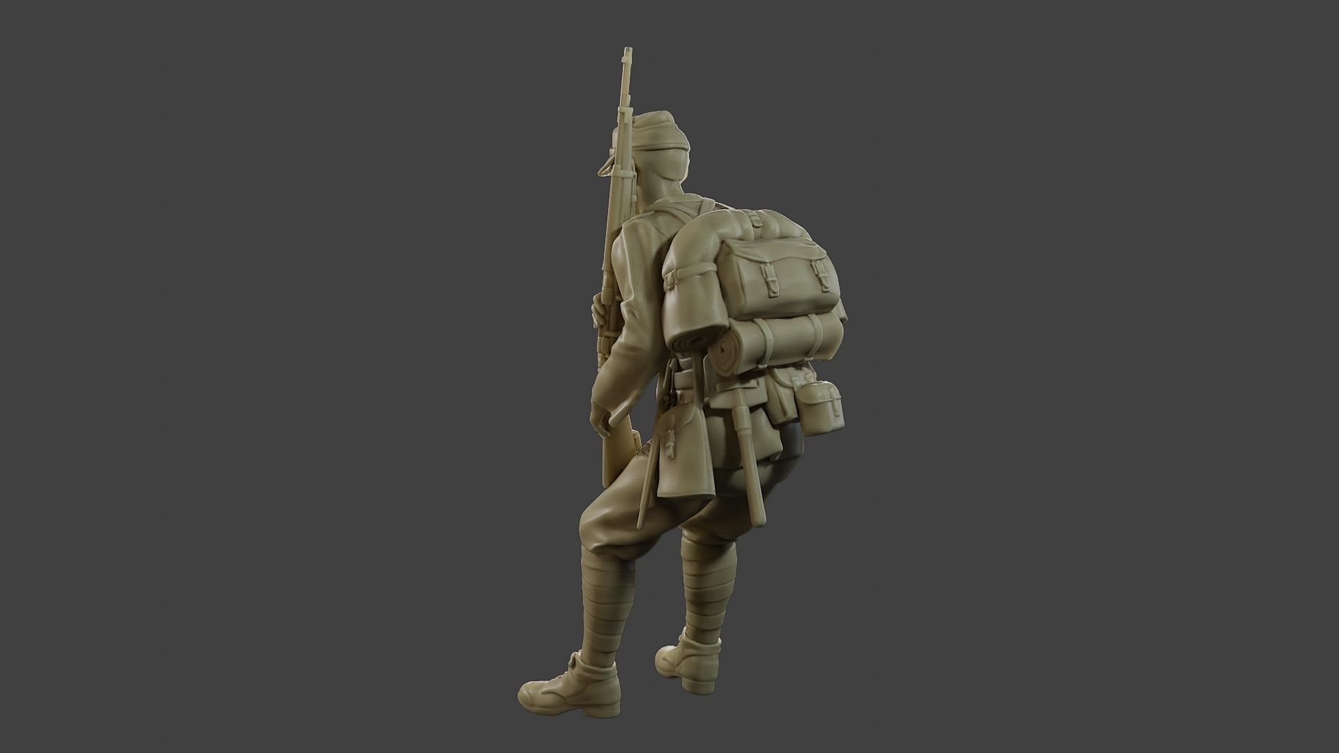 Italian soldier Sit2 ww2 IT10 3D print model_5