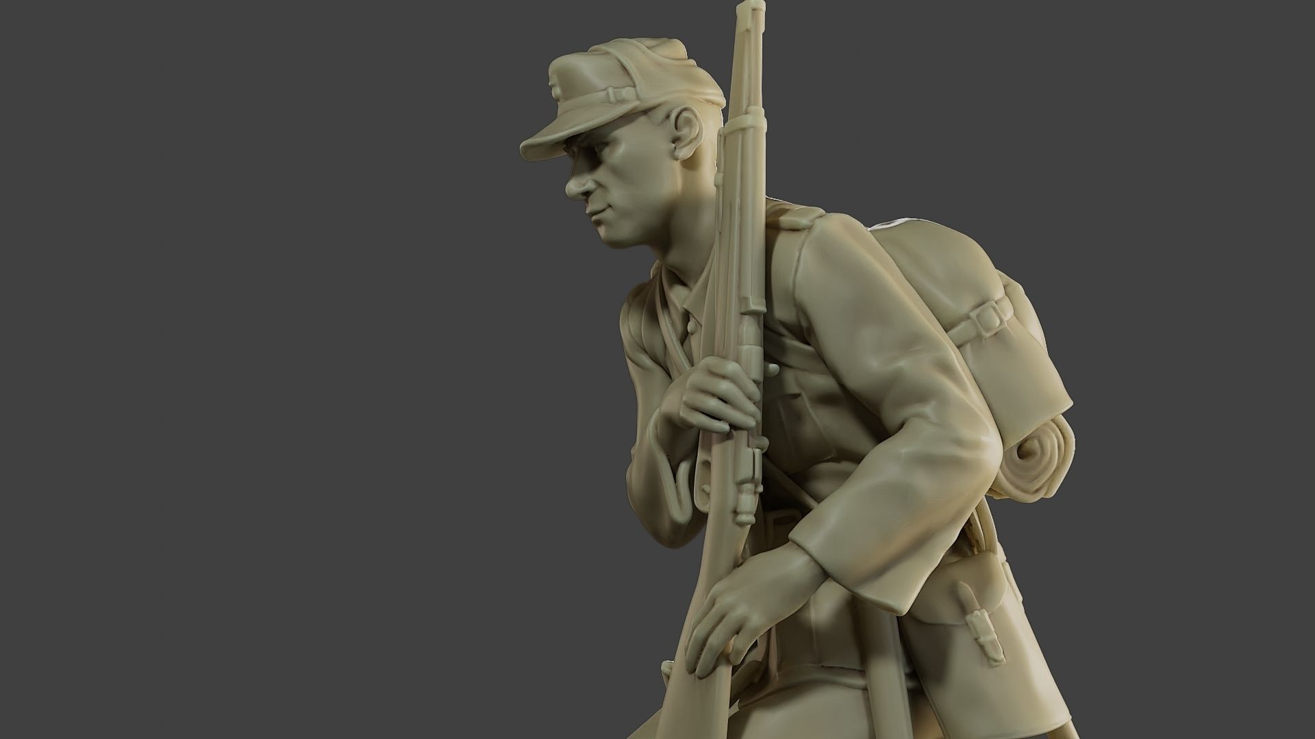 Italian soldier Sit2 ww2 IT10 3D print model_17