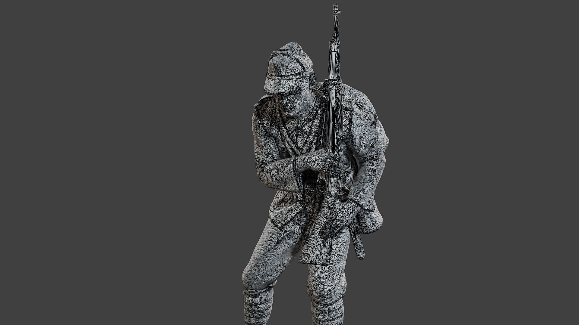 Italian soldier Sit2 ww2 IT10 3D print model_12