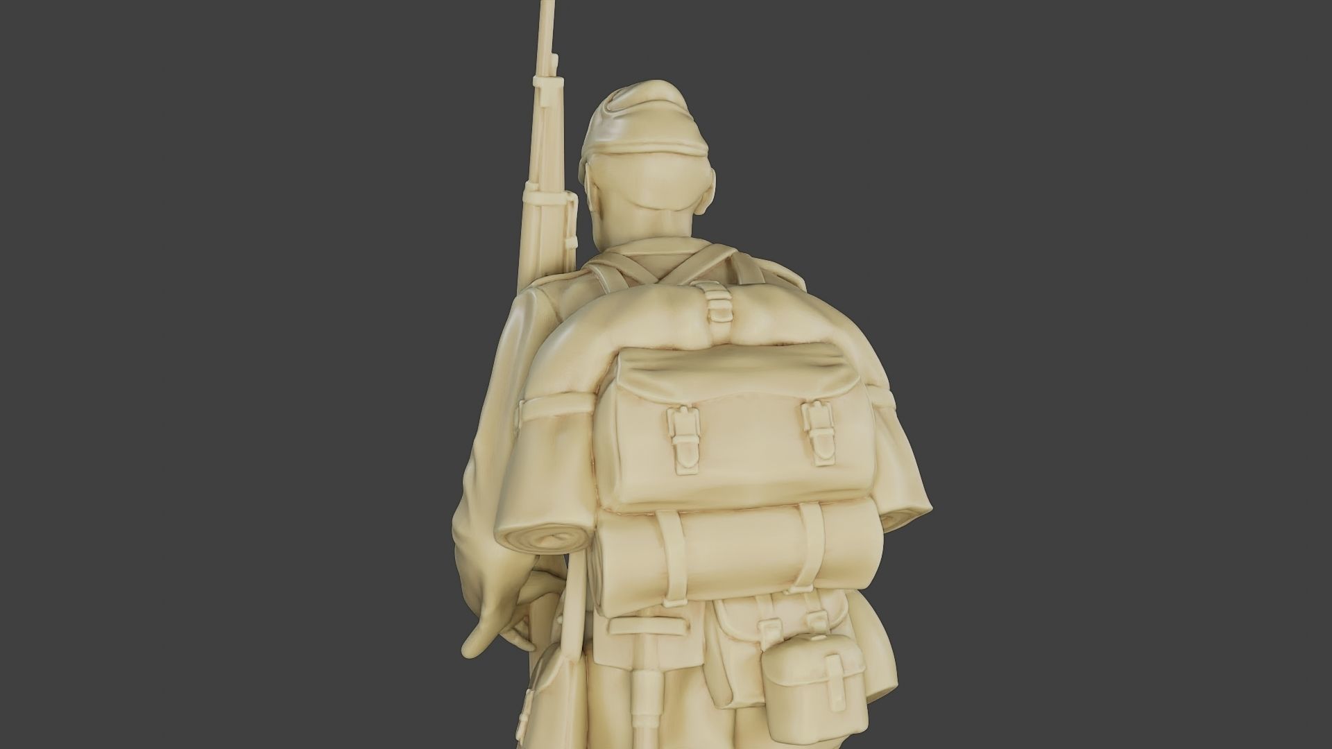 Italian soldier Sit2 ww2 IT10 3D print model_21