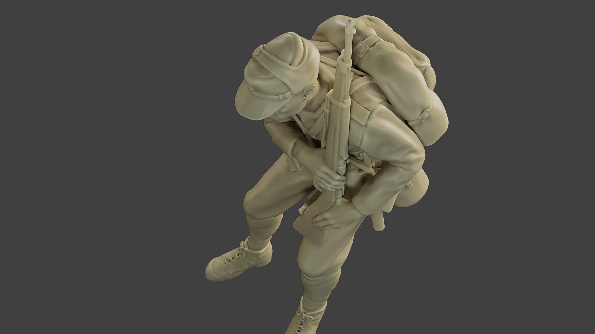 Italian soldier Sit2 ww2 IT10 3D print model_16