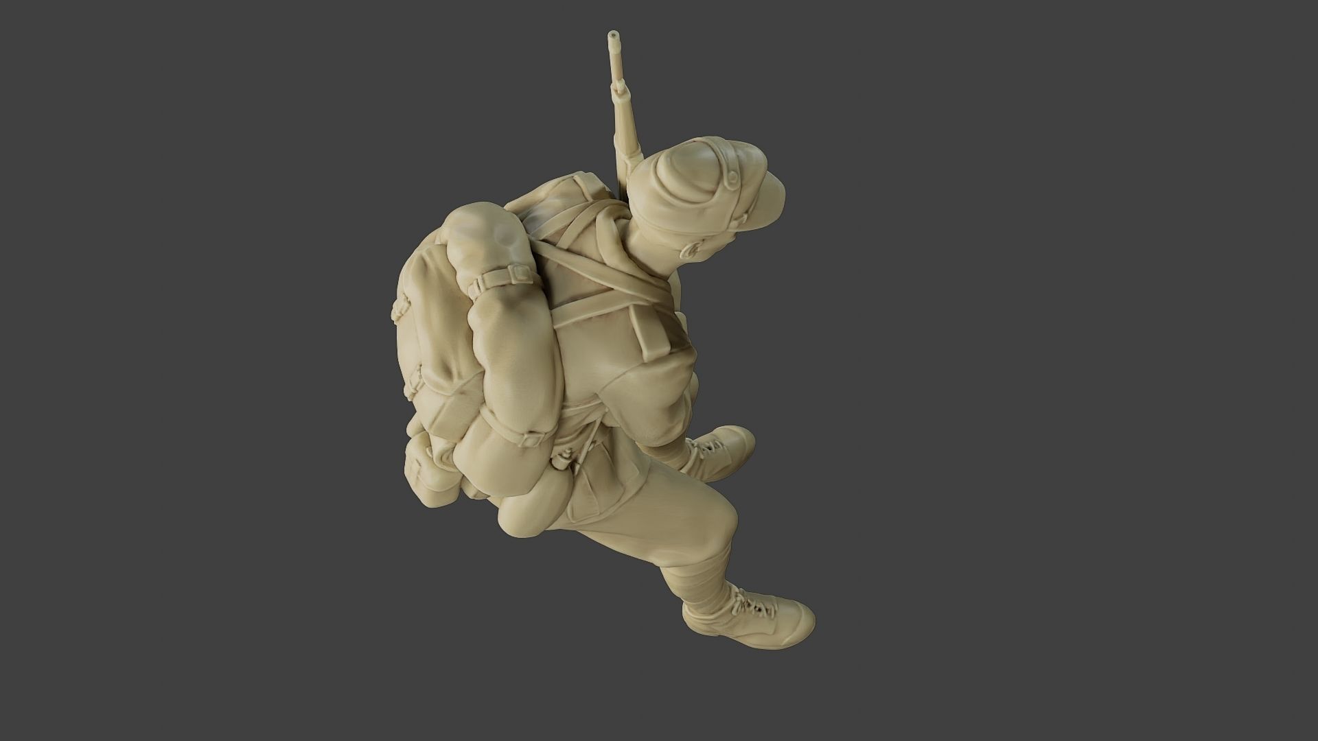 Italian soldier Sit2 ww2 IT10 3D print model_23
