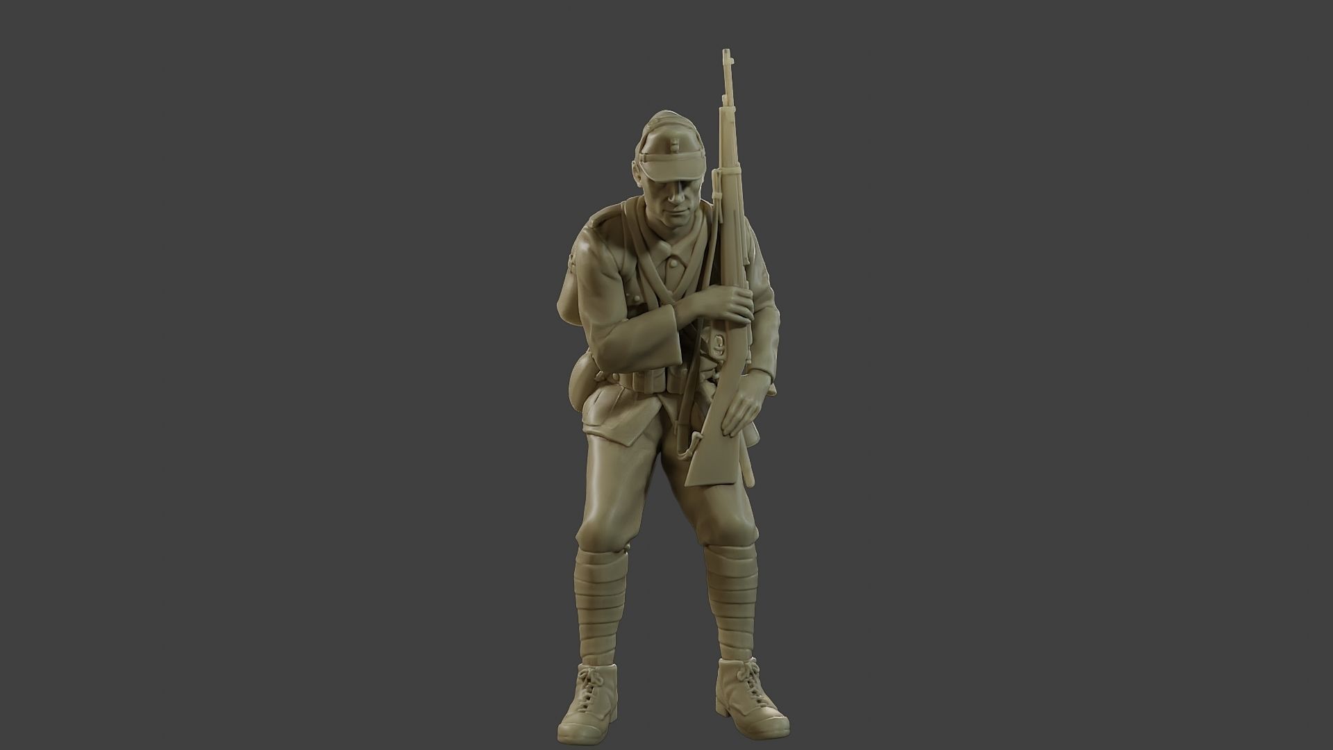 Italian soldier Sit2 ww2 IT10 3D print model_11