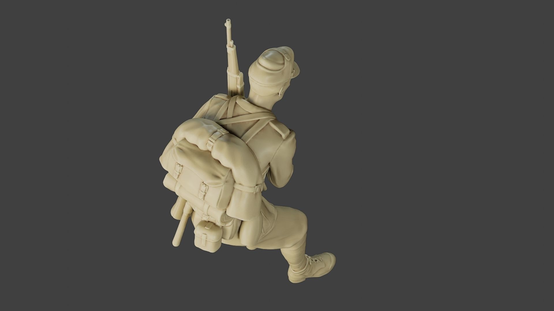 Italian soldier Sit2 ww2 IT10 3D print model_22