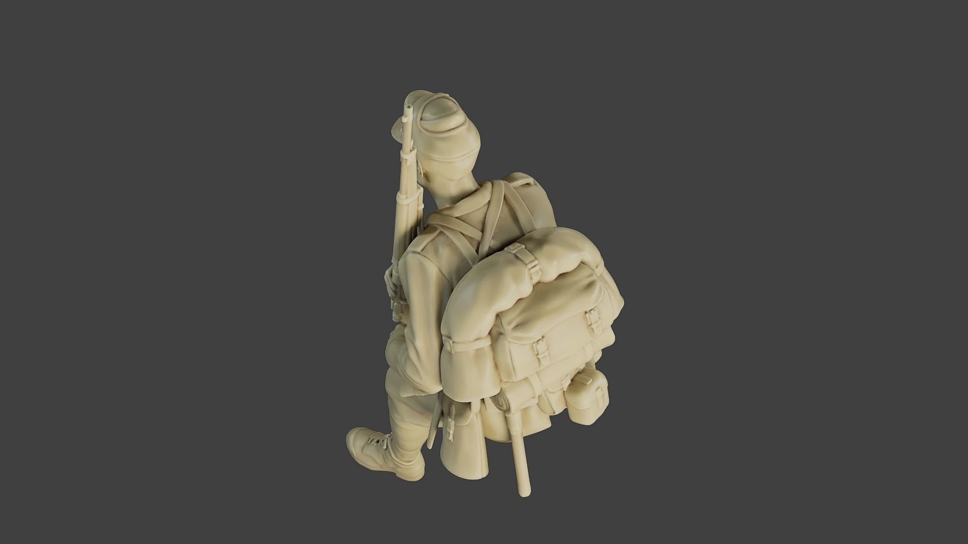 Italian soldier Sit2 ww2 IT10 3D print model_15