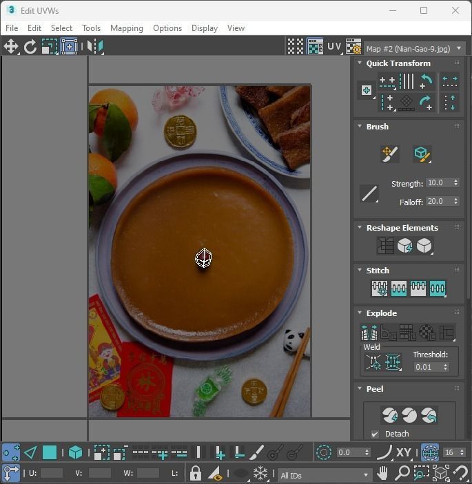 Chinese New Year Cake 3D model_34
