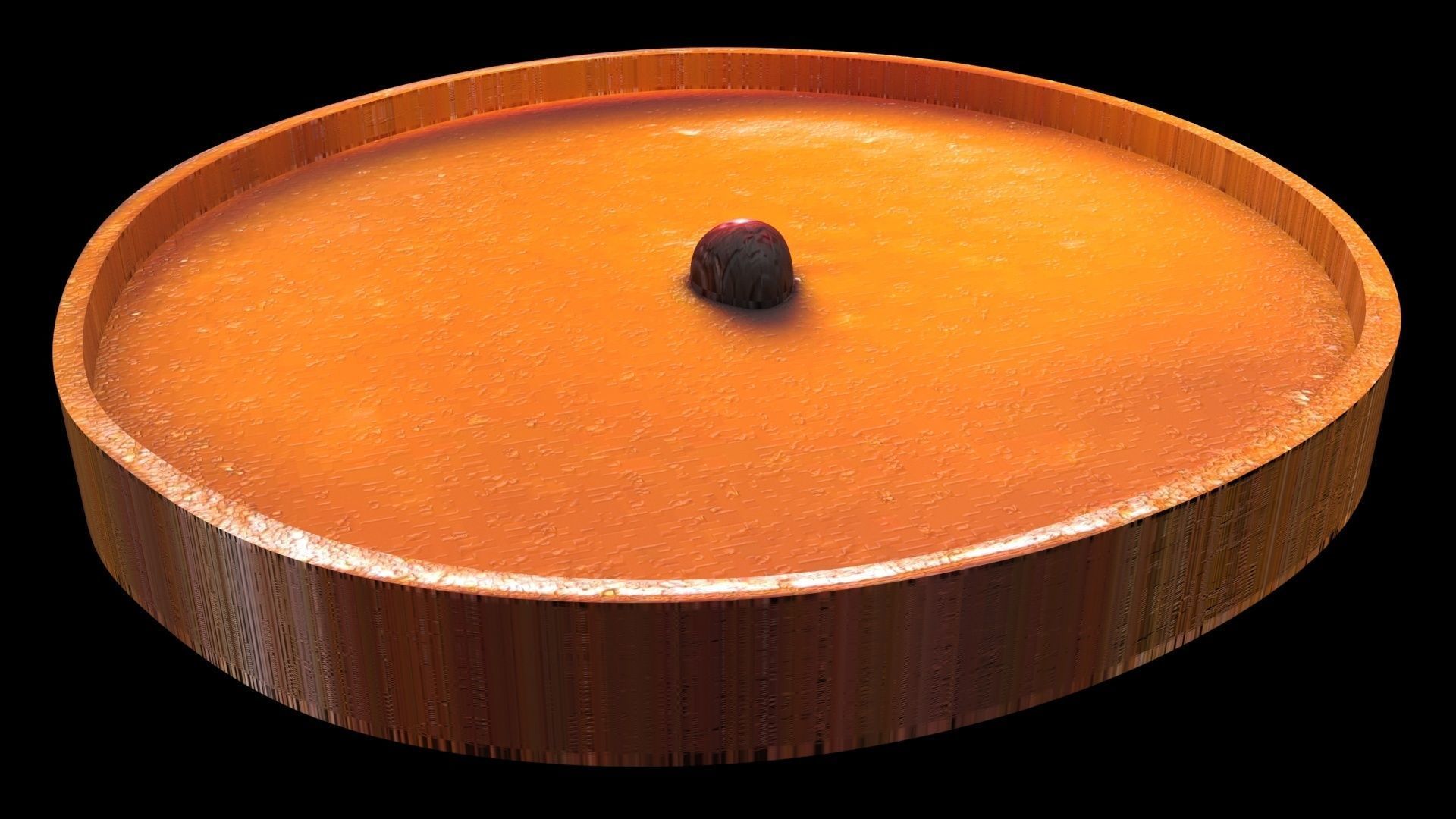 Chinese New Year Cake 3D model_8