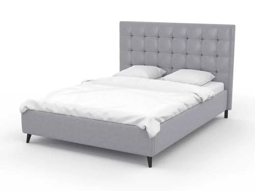 Double bed  3D model_0