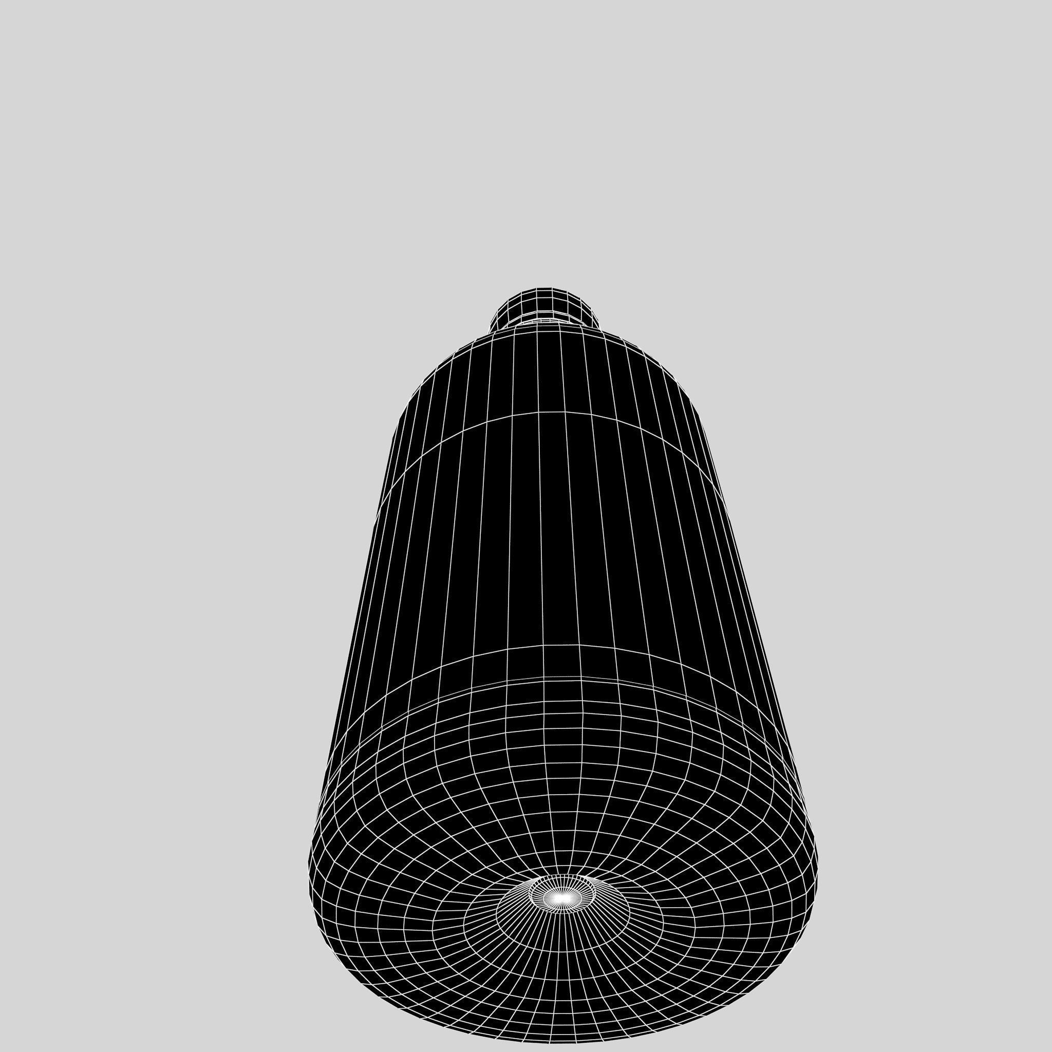 Plastic Water Bottle 3D model_7