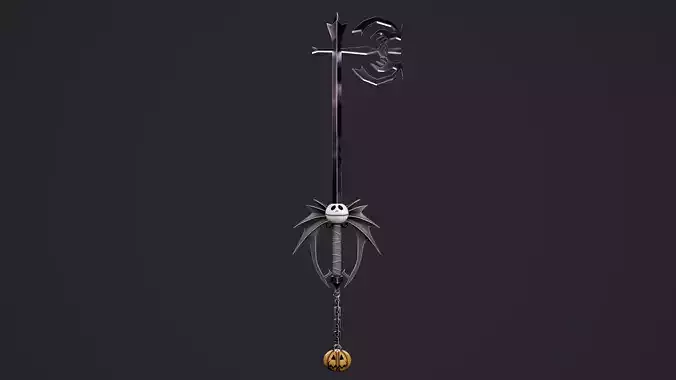 Pumpkin Head Keyblade Life Sized Print 3D print model