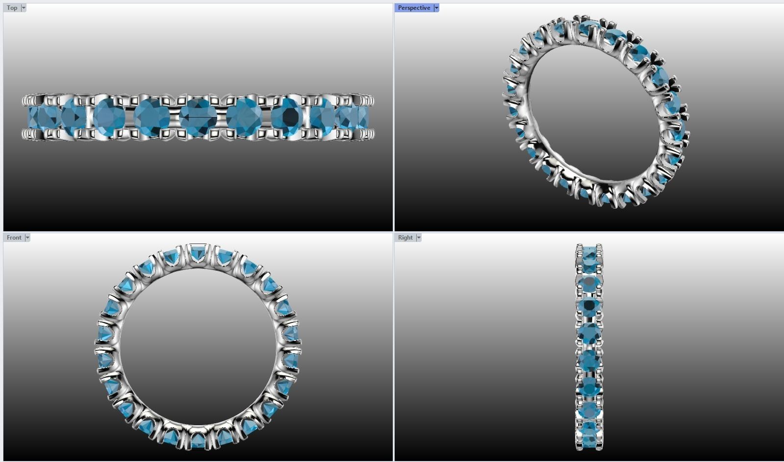 Graff Ring for Princess  3D print model_7