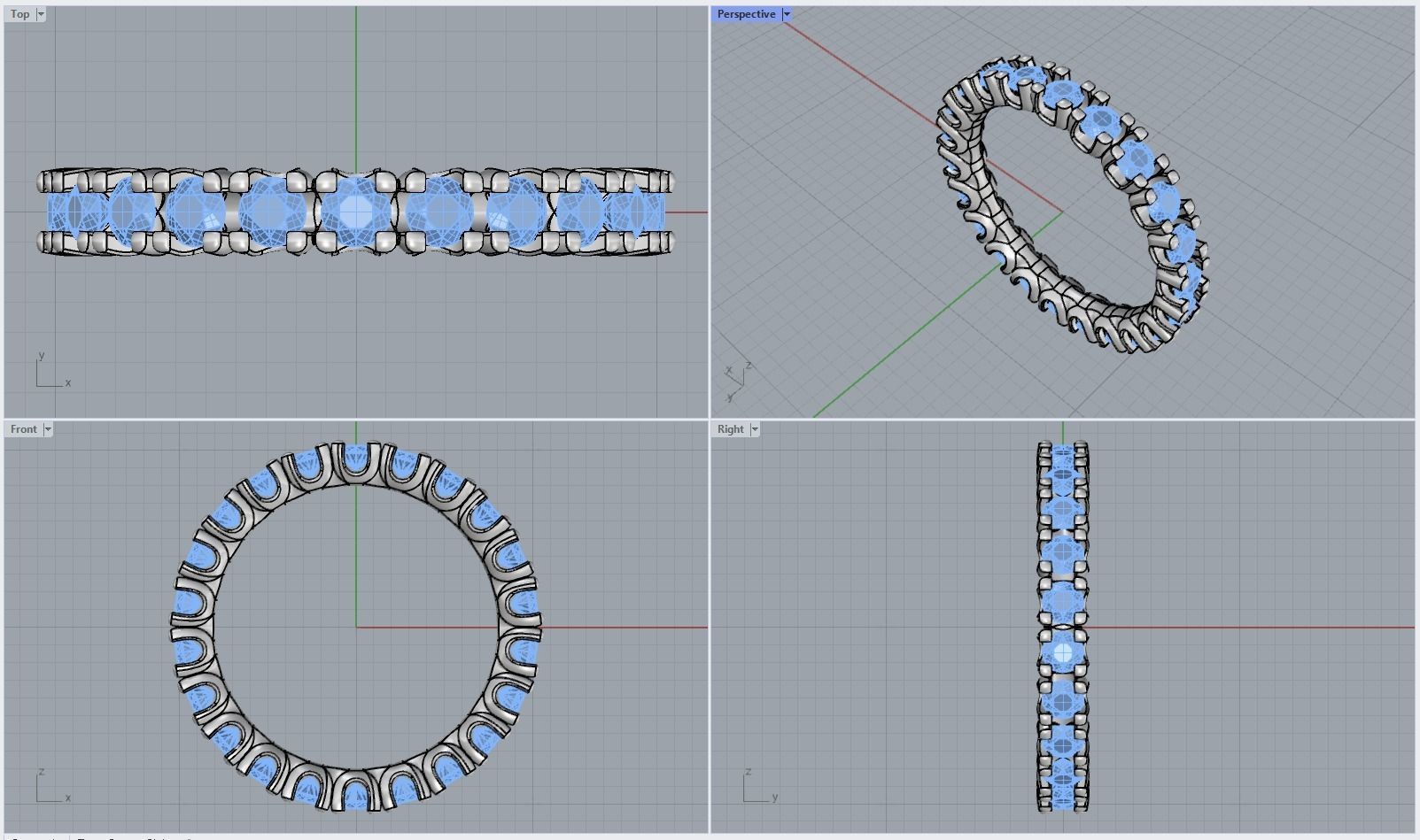 Graff Ring for Princess  3D print model_6