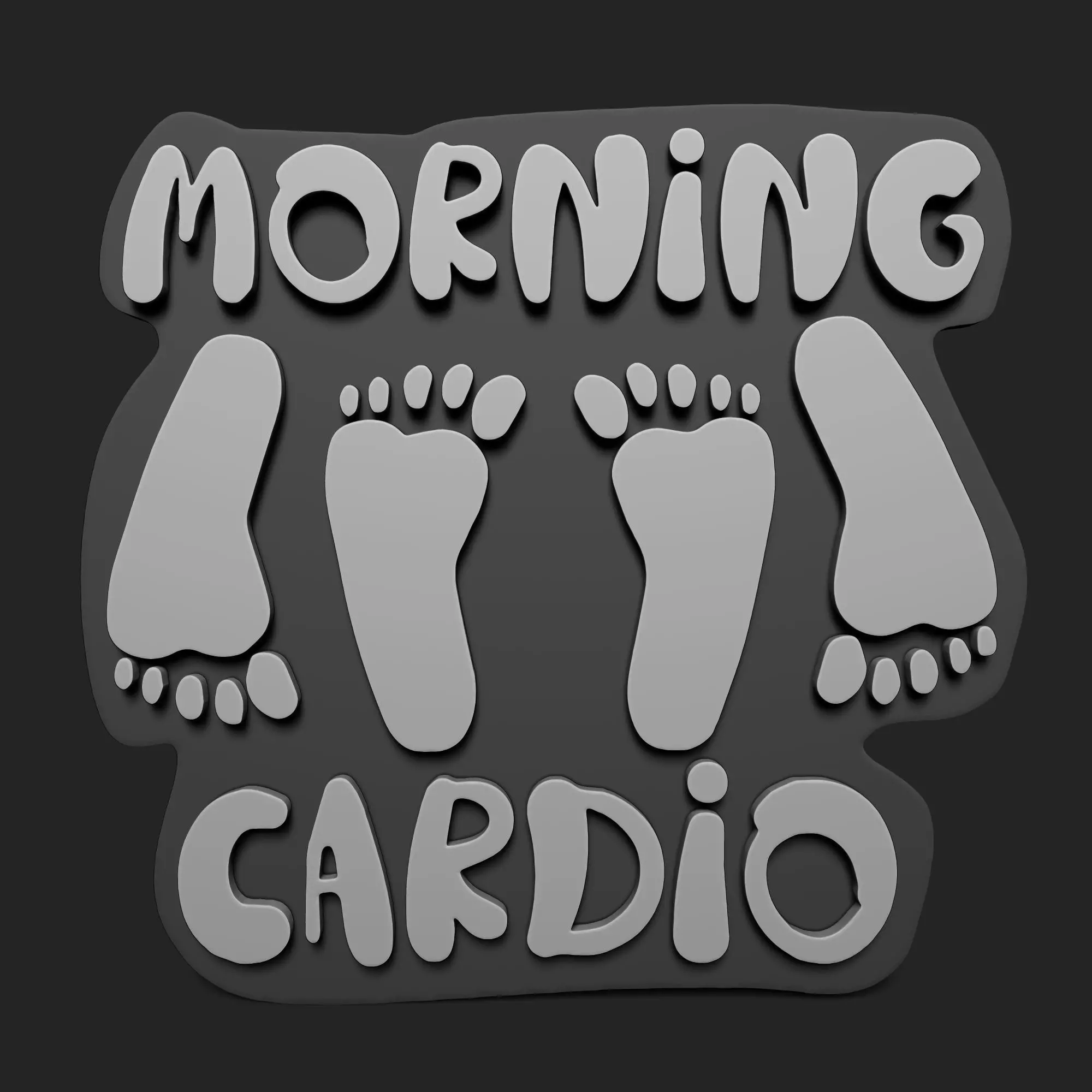 MORNING CARDIO 3D print model
