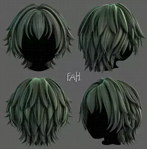 3D Hair style for boy V123