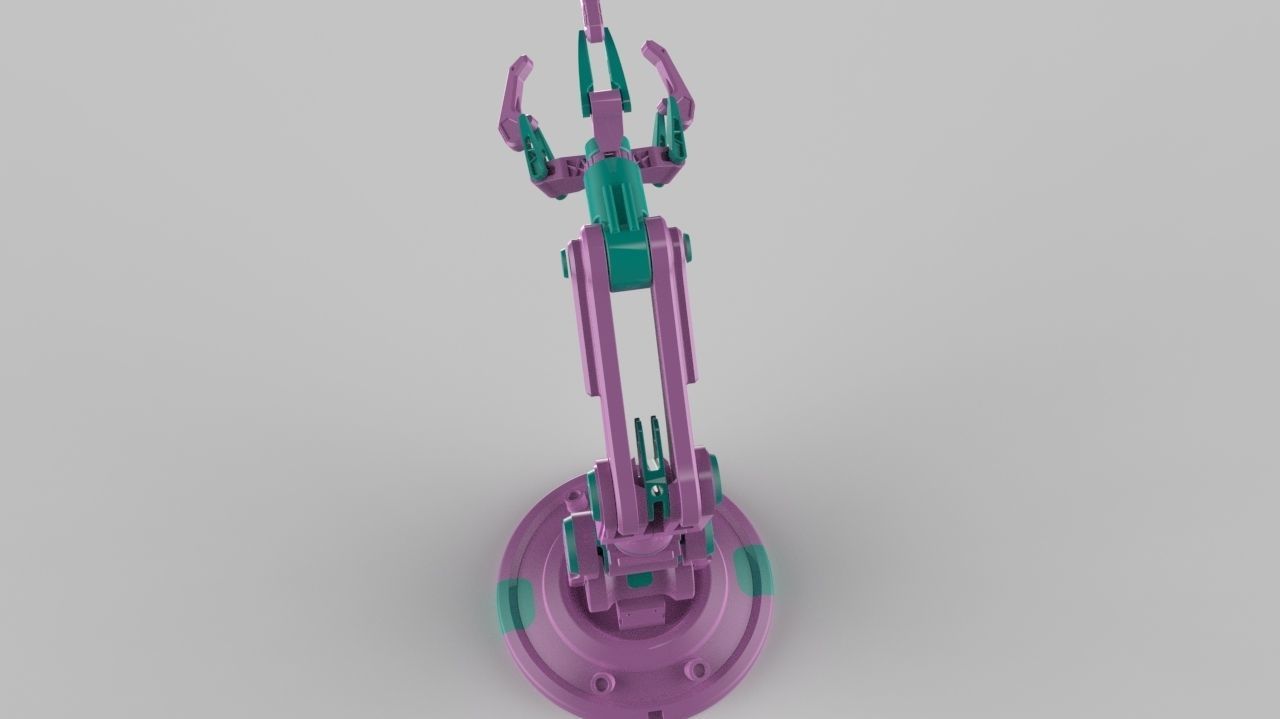 mech arm 3D model dwo 3D model_2