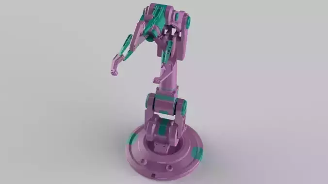 mech arm 3D model dwo 3D model