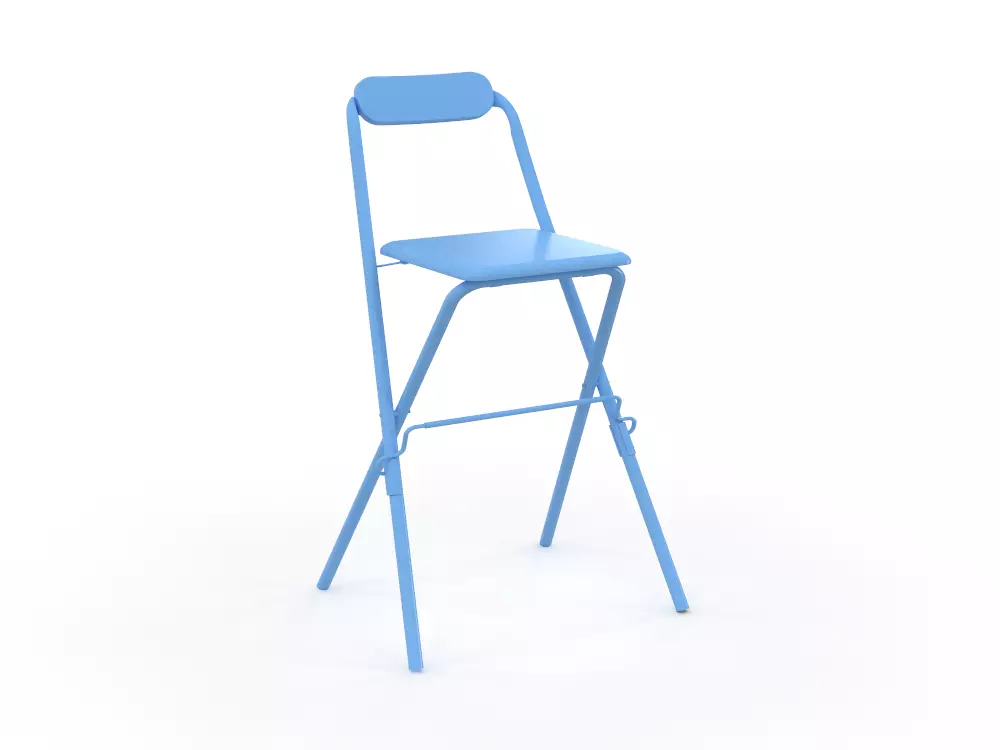 Bar chair  3D model_0