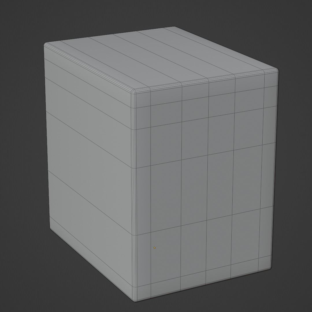 Living Room Speaker Low-poly 3D model_5