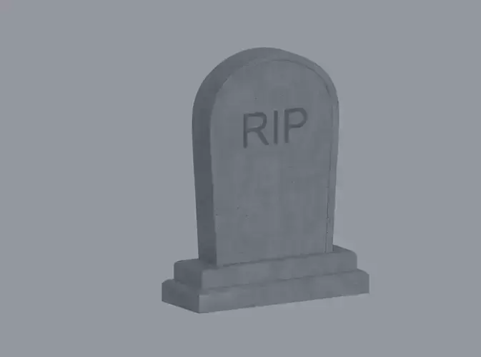 Tombstone 3D model