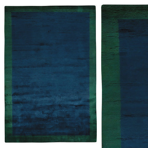 Mohair Border Emerald 3D model