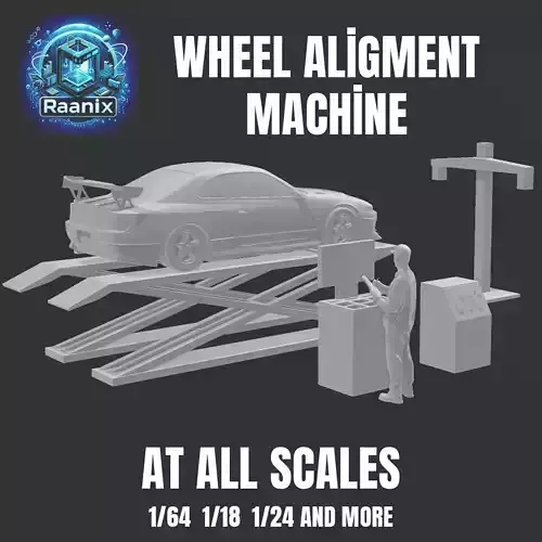 WHEEL ALIGMENT MACHINE 1  64 1  18 1  24 AND MORE