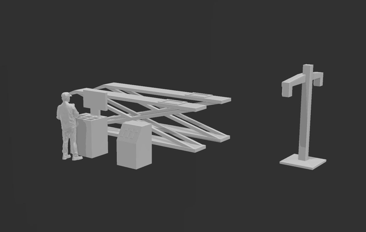 WHEEL ALIGMENT MACHINE 1  64 1  18 1  24 AND MORE 3D print model_4