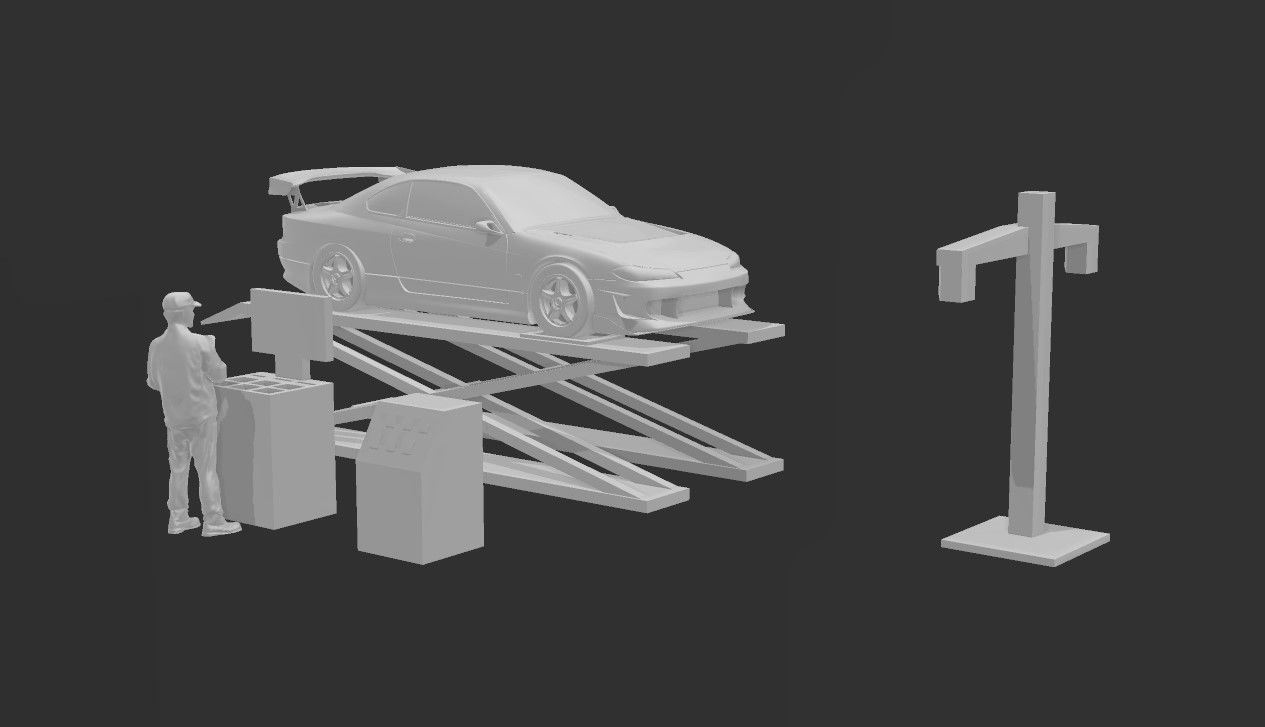 WHEEL ALIGMENT MACHINE 1  64 1  18 1  24 AND MORE 3D print model_2