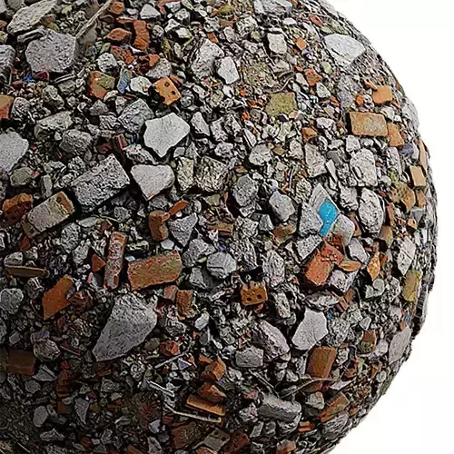 Debris Seamless Texture 2K - EXR 5 - JPG 5 Texture