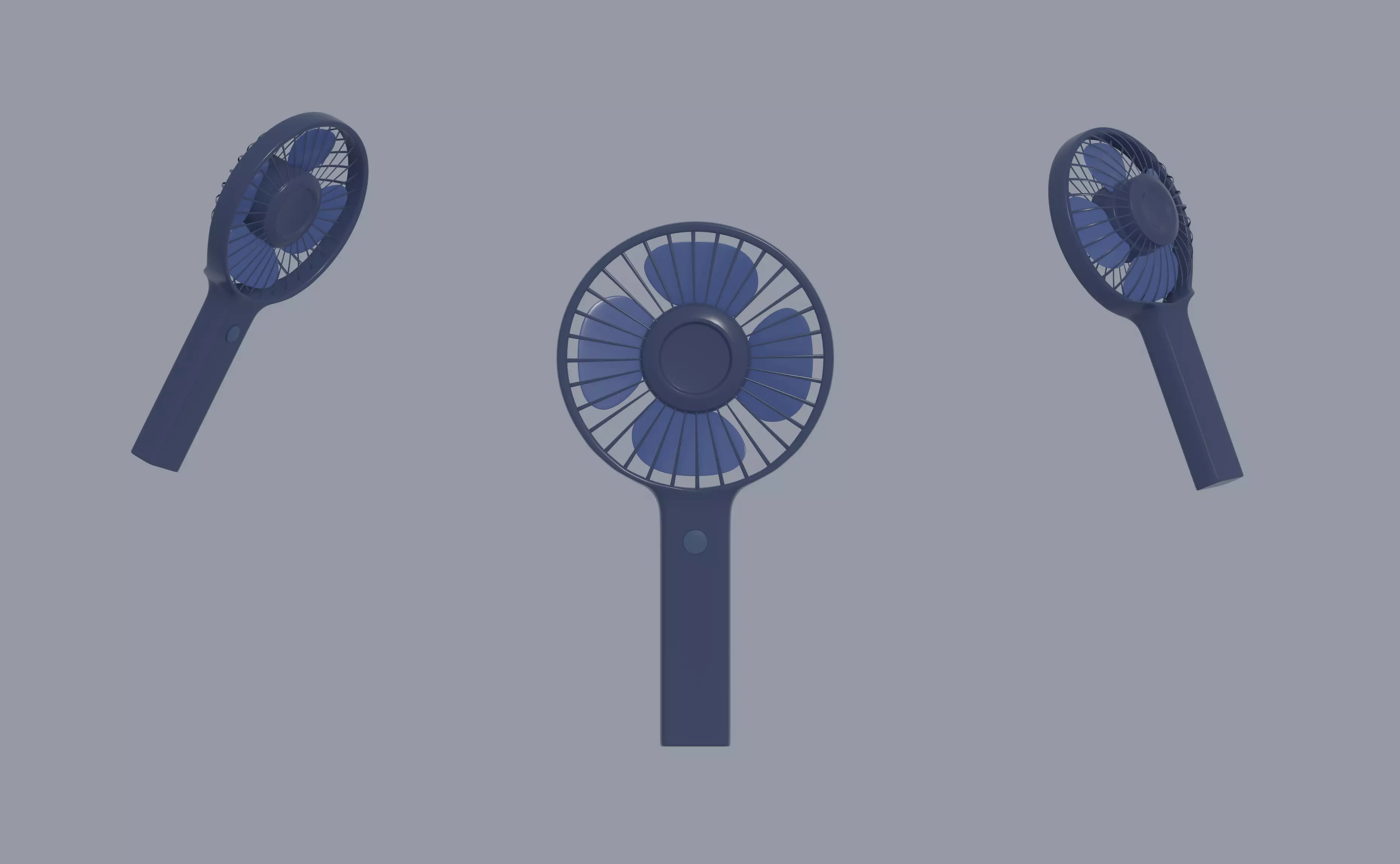 Mini Handheld Fan 3D model