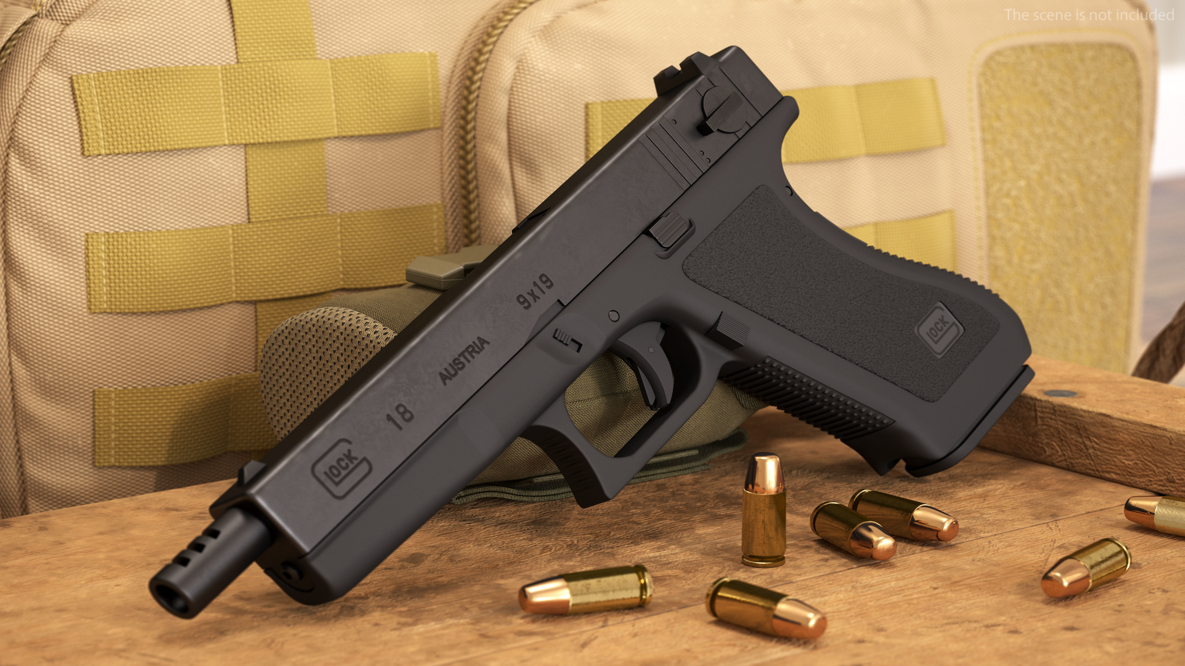 GLOCK 18 Gen 2 3D model_2