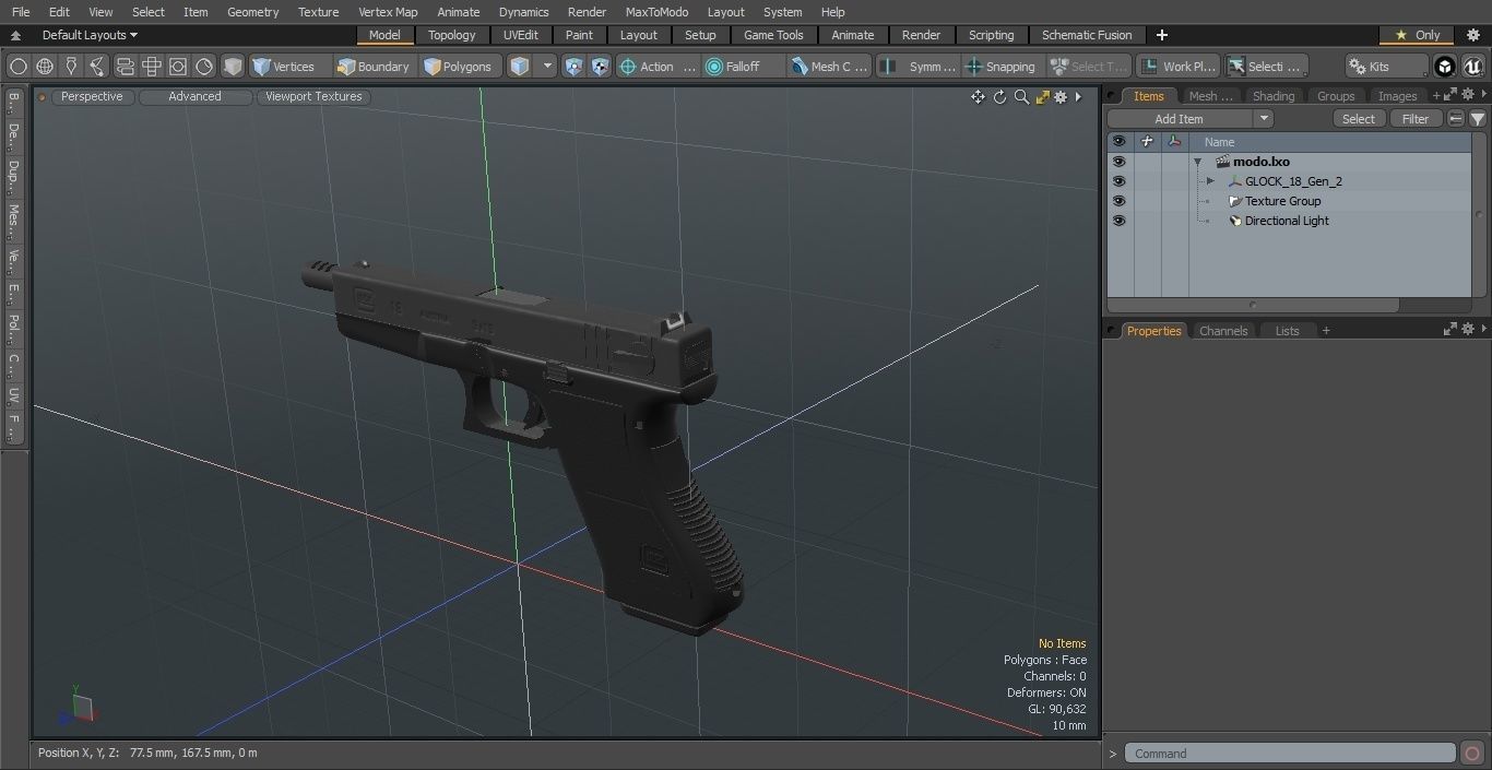 GLOCK 18 Gen 2 3D model_23