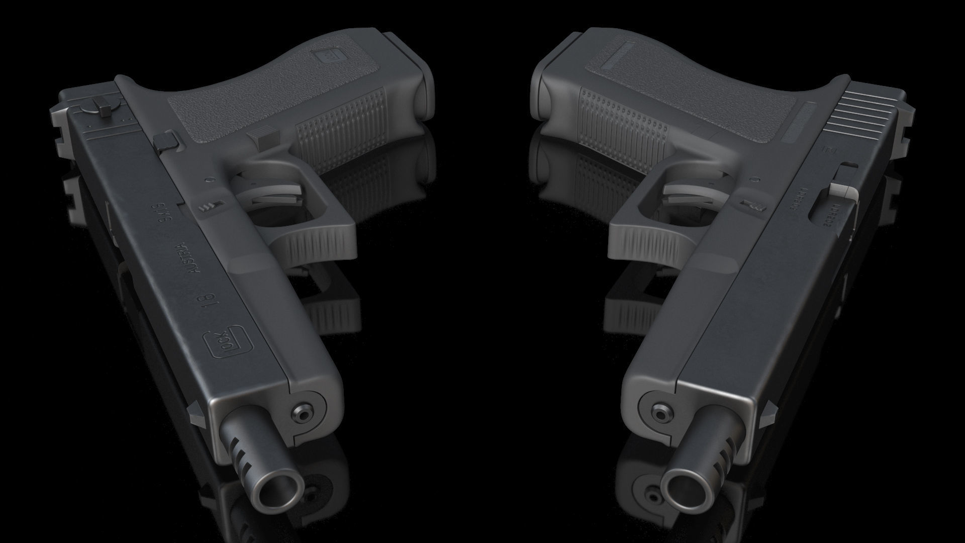 GLOCK 18 Gen 2 3D model_9
