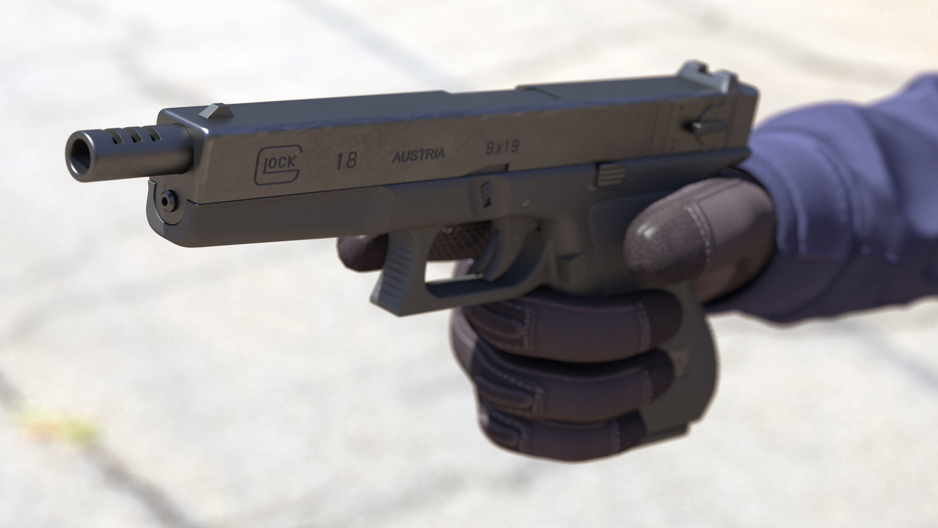 GLOCK 18 Gen 2 3D model_7