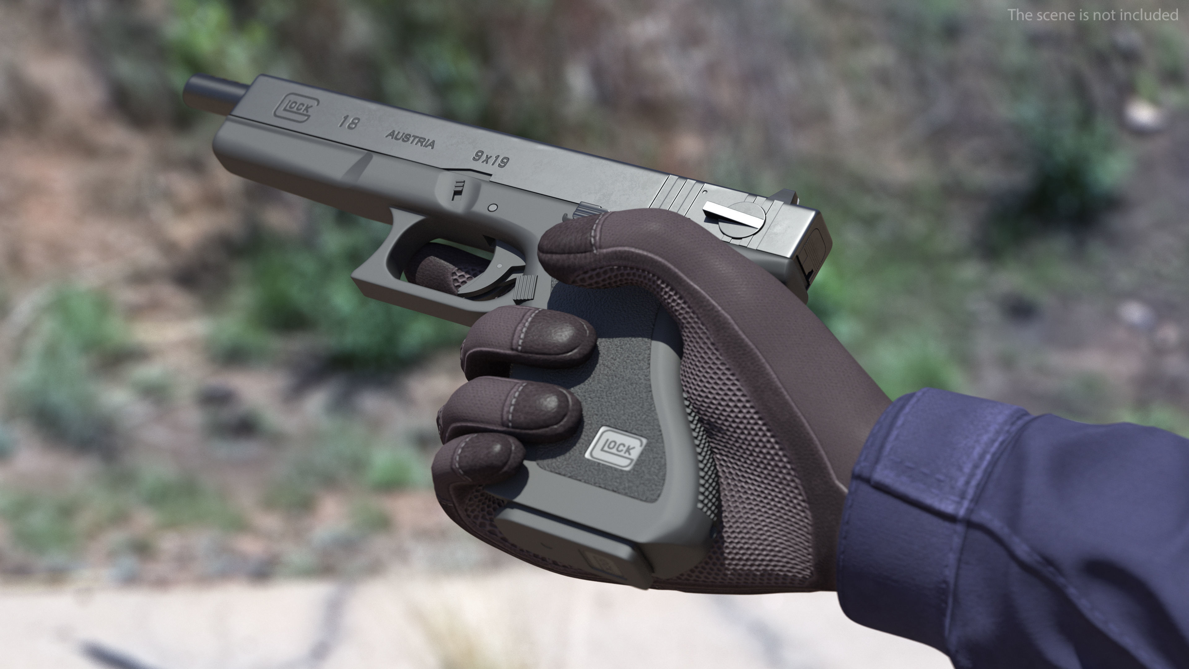 GLOCK 18 Gen 2 3D model_5