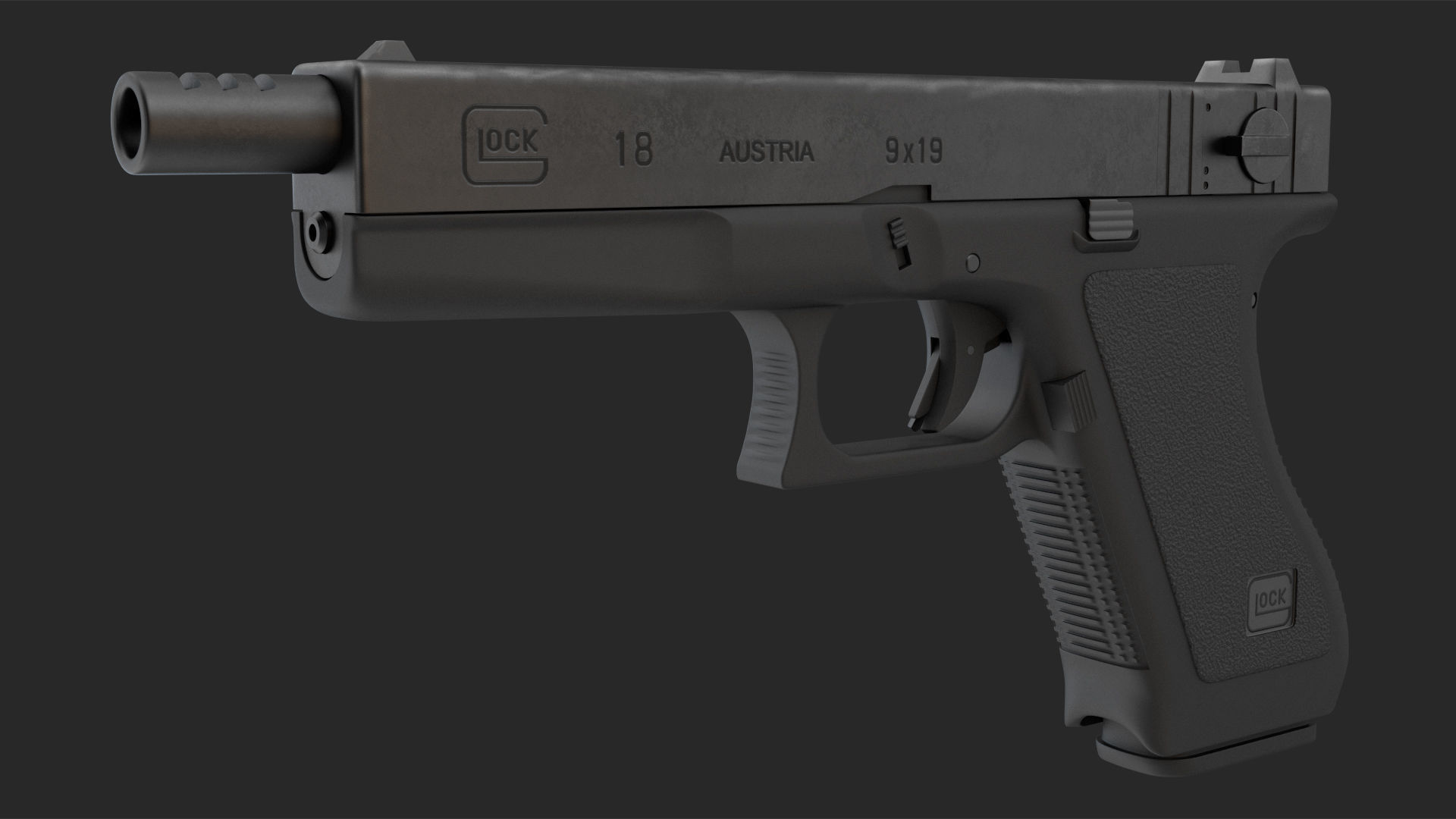 GLOCK 18 Gen 2 3D model_10