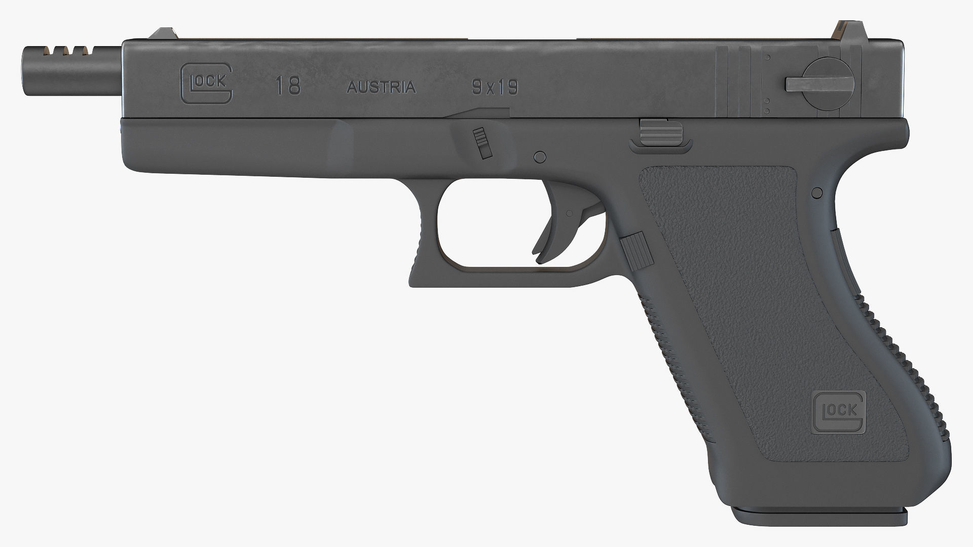 GLOCK 18 Gen 2 3D model_1