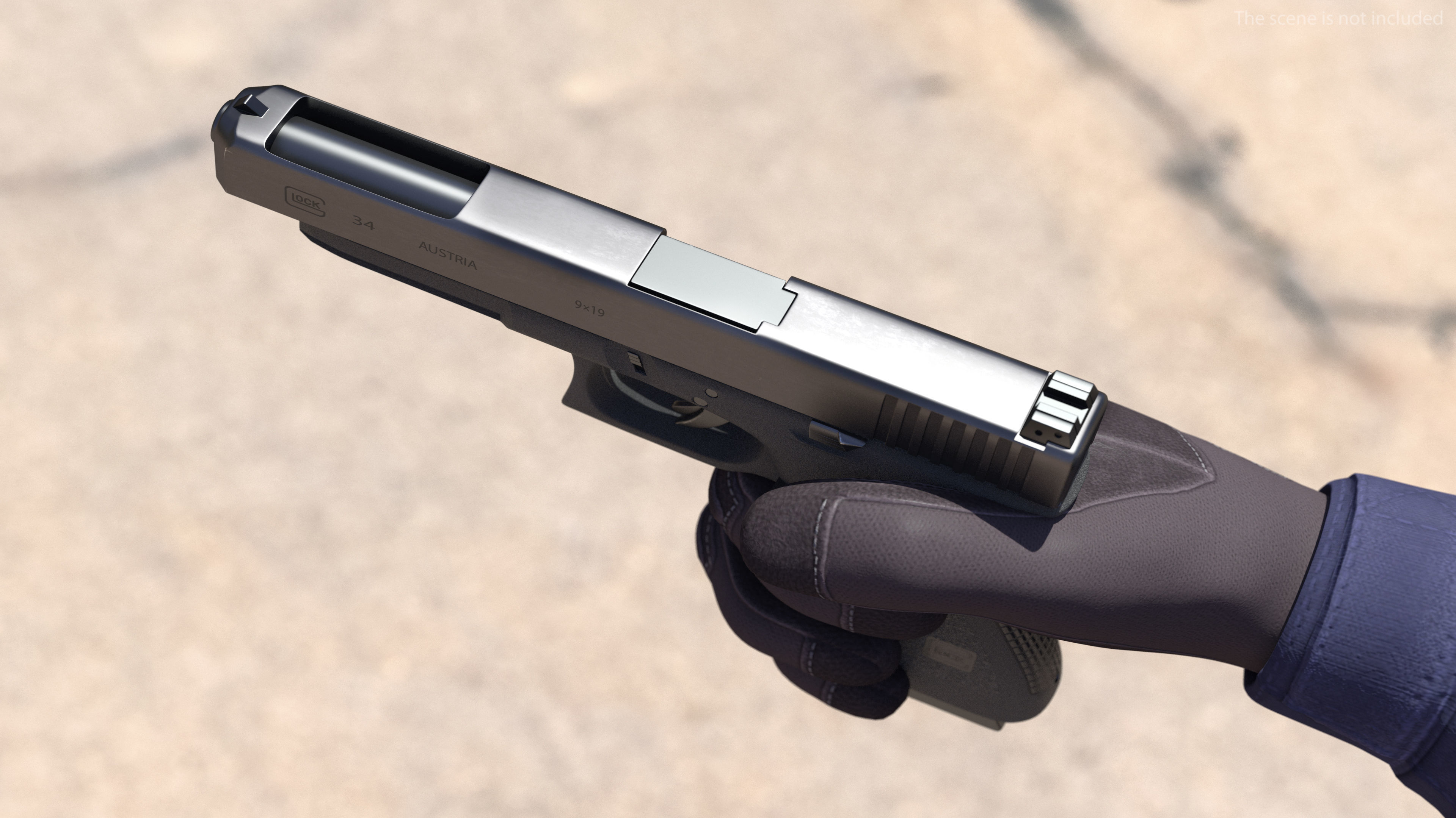 Glock G34 Gen 3 3D model_8
