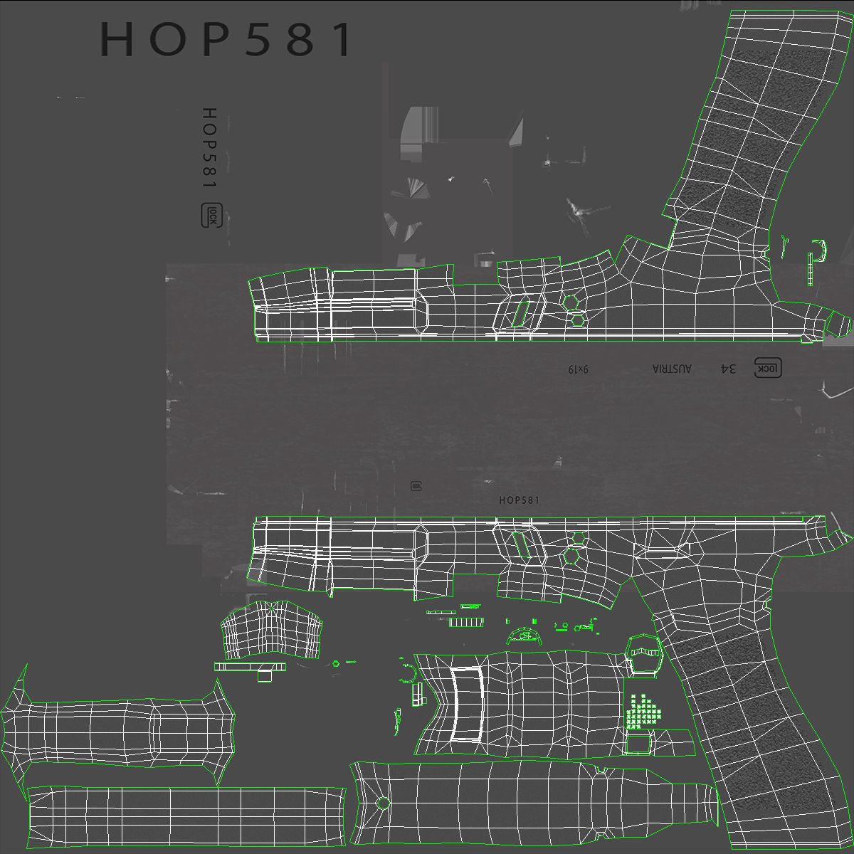 Glock G34 Gen 3 3D model_20