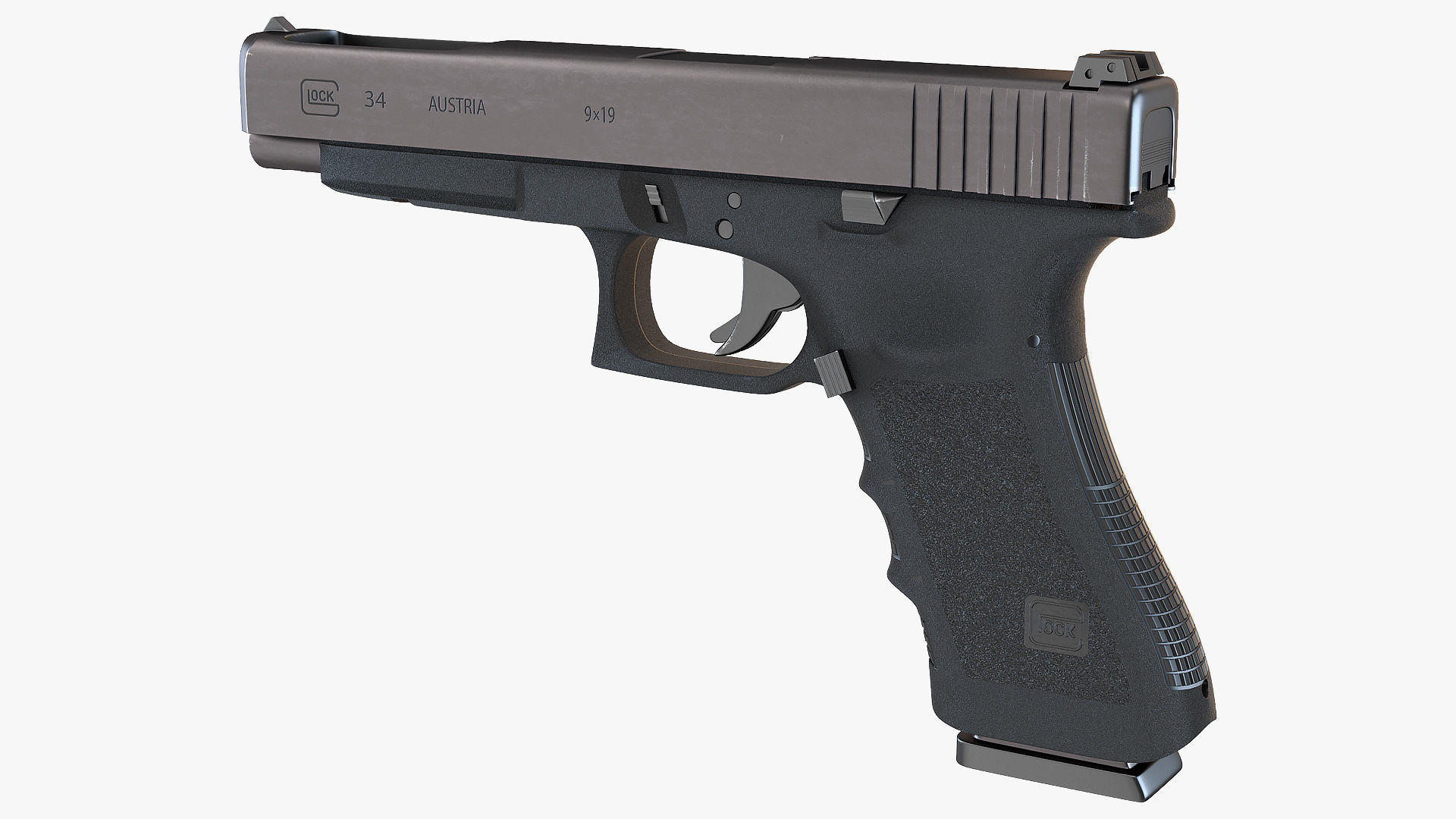 Glock G34 Gen 3 3D model_1